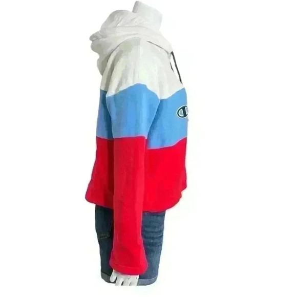 Champion Reverse Weave Color Block Hoodie - Picture 2 of 9